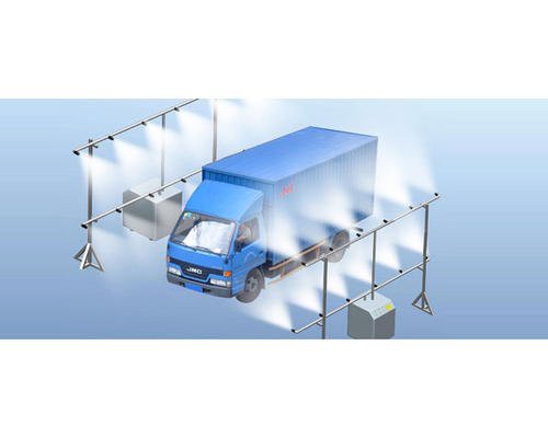 Camera di disinfezione mobile per veicoli